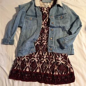 F21 Bohemian Style Mini Dress